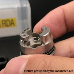 Nixon S Style 22mm RDA Rebuildable Dripping Atomizer w/BF Pin - White