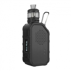 Authentic Wismec Active 80W with Bluetooth Music TC Temperature Control Mod+ Amor NS Plus Tank 4.5ml Kit - Black