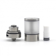 Dvarw MTL Style RTA 22mm Rebuildable Tank Atomizer 5ml - Silver