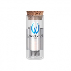 Authentic VandyVape NI80 Fused Clapton Pre-Coiled Wire (32*2/38 AWG / 0.2mm*2/0.1mm dia.) - 10pcs