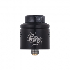 Authentic Wotofo Profile 24mm RDA Rebuildable Dripping Atomizer w/ BF Pin - Gun Metal