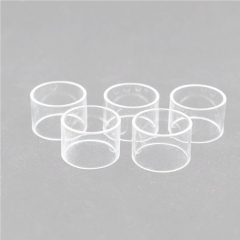 Clrane Replacement Glass Tank for Wotofo Serpent 25 RTA Atomizer 4.5ml (5pcs) - Transparent