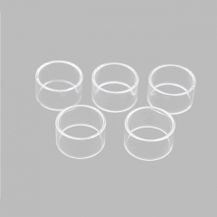 Clrane Replacement Glass Tank for Geekvape Zeus Dual Atomizer 4ml (5pcs) - Transparent