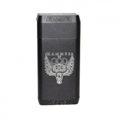 Hammer of God V4 Style 20700/21700 Full Mechanical Parallel Mod - Black Silver