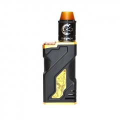 Kratos Style 18650 Mechcanical Mod with Atomizer 25mm Kit - Black