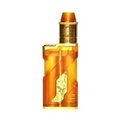 Kratos Style 18650 Mechcanical Mod with Atomizer 25mm Kit - Yellow