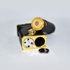 Kratos Style 18650 Hybrid Mechcanical Mod  - Yellow