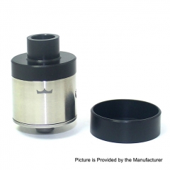 YFTK Monarchy 22mm RDA Rebuildable Dripping Atomizer w/ BF Pin - Silver