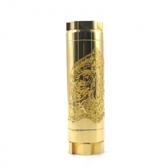 AV Kane Style 30mm 18650/20700 Hybrid Mechanical Mod - Brass