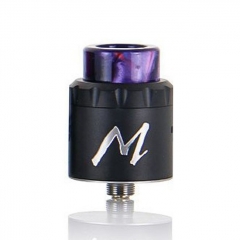 Authentic Tigertek Momentum 24mm RDA Rebuildable Dripping Atomizer w/ BF Pin - Black