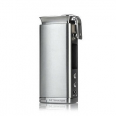 Authentic SQUID Industries Detonator 120W 20700/21700 Single Mod - Silver