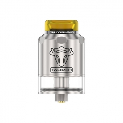 Thunderhead Creations Tauren BF 24mm RDTA Rebuildable Dripping Tank Atomizer w/BF Pin 2ml - Silver