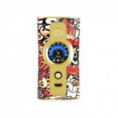 Authentic VSTICKING VK530 200W YIHI SX530 Chip TC Temperature Control Box Mod - Silver Graffiti