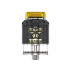 Thunderhead Creations Tauren BF 24mm RDTA Rebuildable Dripping Tank Atomizer w/BF Pin 2ml - Black Brass