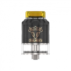 Thunderhead Creations Tauren BF 24mm RDTA Rebuildable Dripping Tank Atomizer w/BF Pin 2ml - Black Copper