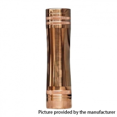 Nashty Admiral Style 18650/20700 Hybrid Mechnical Mod 25mm - Copper