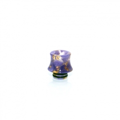 510 Fuji Drip Tip for RDA / RTA / Sub Ohm Tank Atomizer 15mm (1pc) - Purple Resin