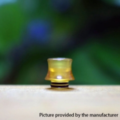 Fuji Style 510 Drip Tip for RDA / RTA / Sub Ohm Tank Atomizer - Yellow