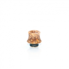 510 Fuji Drip Tip for RDA / RTA / Sub Ohm Tank Atomizer 15mm (1pc) - Gold Resin