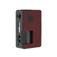 Authentic Vandy Vape Pulse X 90W Squonk 18650/20700/21700 TC VW APV Box Mod w/8ml Bottle - G10 Red