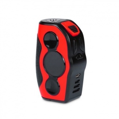 Authentic REV NITRO 200W TC VW APV Box Mod - Black Red