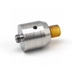 Ulton Pelso V3 Style  22mm 316SS RDA Rebuildable Dripping Atomizer w/BF Pi - Silver