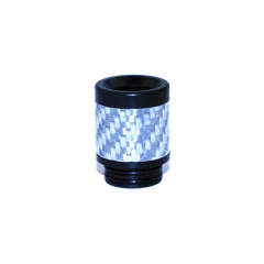 Clrane Replacement 810 Carbon Fiber Drip Tip for Atomizers #C - Blue