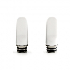 Replacement Clrane 510 Ceramic Drip Tip 2pcs - White