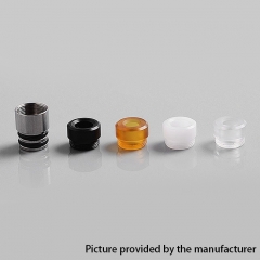 316 Stainless Steel + POM + PEI + Acrylic 510 Drip Tip Set (5 Pieces)