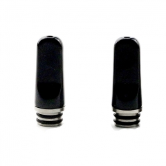 Replacement Clrane 510 Ceramic Drip Tip 2pcs - Black