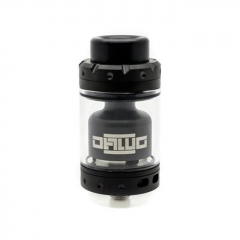 Authentic Asmodus Dawg 25mm RTA Rebuildable Tank Atomizer 3.2ml - Black