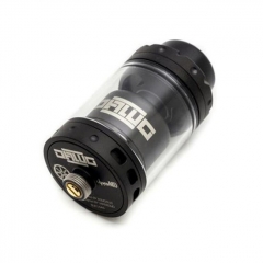 Authentic Asmodus Dawg 25mm RTA Rebuildable Tank Atomizer 3.2ml - Black