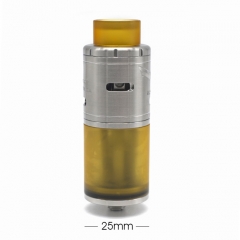 ULTON VG Extreme M 316SS 25mm RTA Rebuildable Tank Atomizer 8.5ml - Silver