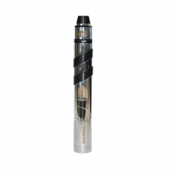 Vapebreed AB Style Stacked 18650 Mechanical Mod Kit 25mm - Silver