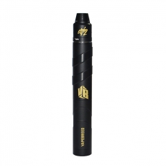 Vapebreed AB Style Stacked 18650 Mechanical Mod Kit 25mm - Black