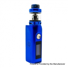 Authentic Asmodus Colossal 80W 25mm TC VW Box Mod + Wotofo Flow Pro Sub Ohm Tank Kit 5ml - Blue