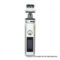 Authentic Asmodus Colossal 80W 25mm TC VW Box Mod + Wotofo Flow Pro Sub Ohm Tank Kit 5ml - White
