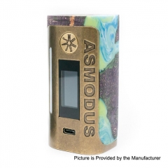 Authentic Asmodus Lustro 200W Touch Screen TC VW Variable Wattage Box Mod (Kodama Edition)- Bright Green