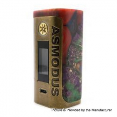 Authentic Asmodus Lustro 200W Touch Screen TC VW Variable Wattage Box Mod (Kodama Edition) - Red