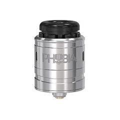 Authentic Vandy Vape Phobia V2 24mm RDA Rebuildable Dripping Atimizer w/ BF Pin - Silver