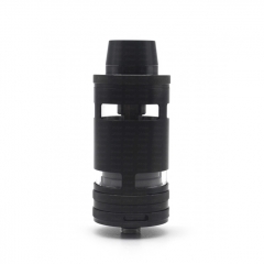 ULTON Typhoon GT4 Style 316SS RTA Rebuildable Tank Atomizer 5ml (1:1 with Logo) - Black