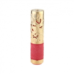 Lysten Pur Pand Style 26mm 18650/20700 Hybrid Mechanical Mod - Brass Red