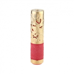 Lysten Pur Pand Style 26mm 18650/20700 Hybrid Mechanical Mod - Brass Red