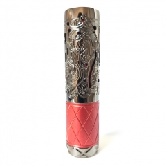 Pur Queen Style 18650/20700 Mechanical Mod 26mm - Gun Metal Red