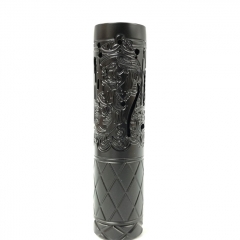 Pur Queen Style 18650/20700 Mechanical Mod 26mm - Black