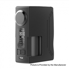 Authentic Hugsvape Surge 80W 18650/20700 TC VW Squonk Mod - Black