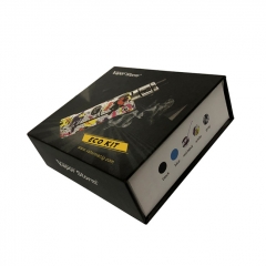 Authentic Vapor Storm ECO Mechanical Box Mod w/2ml(0.3ohm) Atomizer Kit - Black Red