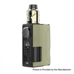 Authentic Hugsvape Surge 80W 18650/20700 TC VW Squonk Mod + Piper BF RDA Kit 24mm - Gold