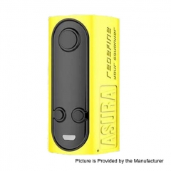 Authentic HUGO VAPOR Asura GT228 228W TC VW APV Squonker Box Mod - Yellow