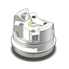 Authentic Steam Crave Glaz 31mm RTA Rebuildable Tank Atomizer 7ml - Gold